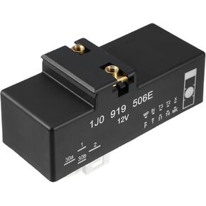 ACROPIX Electric Cooling Fan Control Module Relay Radiator Unit Fit for Audi A4 Quattro for Volkswagen Golf 1999 No.1J0919506E - Pack of 1