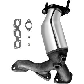 Catalytic Converter Compatible with Ford Escape 2001-2008 3.0L Front Right,Replace 641521,674-830,674830,16410(EPA Compliant high flow exhaust manifold catalytic converter)