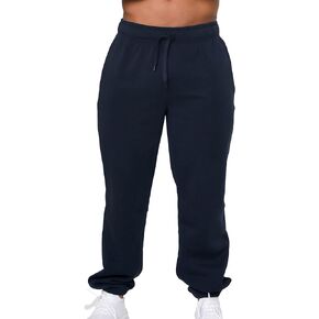 UNIQUE STYLES ASFOOR Men's Lounge Pants, Mens Baggy Sweatpants with Pockets Blue and Black Sweatpants & Grey Sweatpants