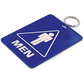 Lucky Line Restroom Key Tag, Mens (53100)
