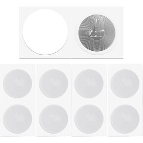 30pcs NTAG215 NFC Stickers NTAG 215 25mm NFC Tags Card Works with TagMo (Android) and Placiibo (iOS) and All NFC Applications