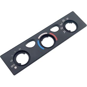 Climate Control Face Plate Bezel Trim for 2000-2002 Toyota 4Runner 2000-2004 Toyota Tacoma 55519-35340