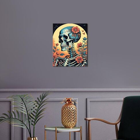 Rebotipy Eagle Paint by Numbers DIY Bald Eagle Paint by Numbers Kits Phoenix Bird Paint by Numbers Gifts for Man and Lady Challenging Painting Artwork Kits for Living Room Office Decor 16x20 in in Saudi Arabia