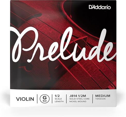 D'Addario Prelude Violin Single A String, 4/4 Scale, Heavy Tension in Saudi Arabia