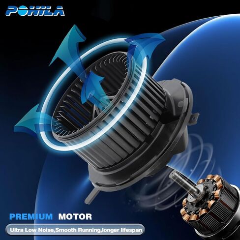 HVAC منفاخ موتور تجميع سخان منفاخ استبدال المحرك لـ 2005-2014 Volkswagen Jetta، 2006-2010 Volkswagen Passat، 2006-2009 Volkswagen Rabbit، 2009-2016 Volkswagen Tiguan استبدال # 700182 in Saudi Arabia