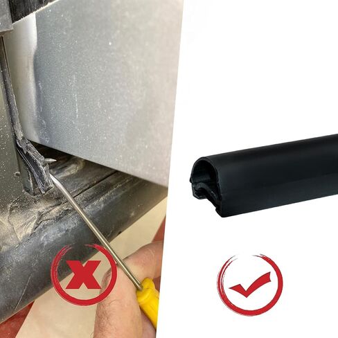 RV Slide Out Seal Wiper Black Rubber 018-341 1/2" x 2.75" x 35' Replacement Weather Stripping for RV Camper Slideout System（ EK Seal Base w/Red Tape ） in Saudi Arabia