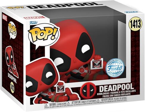 Funko Pop! Marvel - Deadpool Parody - Deadpool Hearts Wolvie - Amazon Exclusive - Collectible Vinyl Figure - Gift Idea - Official Merchandise - Toys for Children and Adults in Saudi Arabia