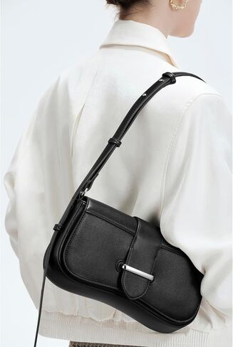 Trendy Purse for Women Small Vegan Leather Shoulder Bag Mini Ladies Clutch Handbag in Saudi Arabia