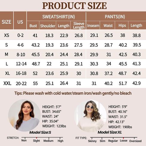 Women's 2 Piece Lounge Sets Fall 2024 Travel Outfits Sweatshirts Sweatpants Cozy Tracksuits Matching Sets in Saudi Arabia