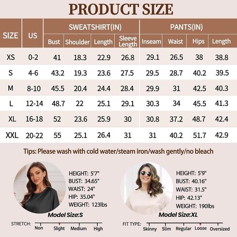 Women's 2 Piece Lounge Sets Fall 2024 Travel Outfits Sweatshirts Sweatpants Cozy Tracksuits Matching Sets in Saudi Arabia