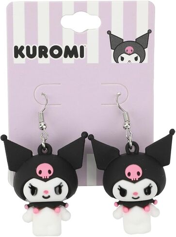 أقراط شخصية مطاطية مصبوبة ثلاثية الأبعاد من Bioworld Kuromi in Saudi Arabia