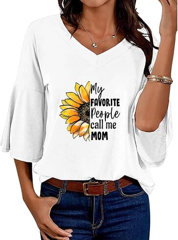 12Pcs Inked Mama Iron On Decals for Clothing Blessed Mama Iron On Patches Sunflower Washable DIY Heat Transfer Stickers for T-Shirt Jean in Kuwait