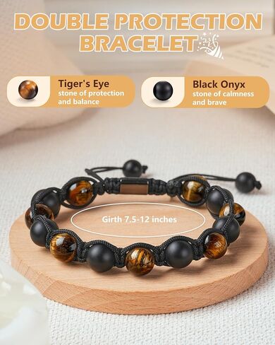 13th 16th 18th Birthday Gifts for Teen, Double Protection Bracelets with Quote Card in Saudi Arabia
