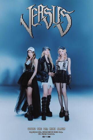 VIVIZ Versus 4th Mini Album Contents+Photocard+Sticker+Tracking Sealed (PLVE EUNHA Version) in Kuwait