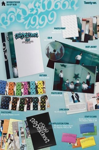 BOYNEXTDOOR(BND) '19.99' 3rd EP Album Standard Ver (Twenty Ver) in Saudi Arabia