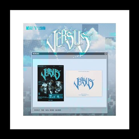 VIVIZ Versus 4th Mini Album Contents+Photocard+Sticker+Tracking Sealed (PLVE EUNHA Version) in Kuwait