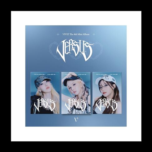 VIVIZ Versus 4th Mini Album Contents+Photocard+Sticker+Tracking Sealed (PLVE EUNHA Version) in Kuwait