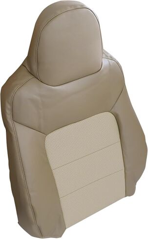 NLQR Driver and Passenger Side Bottom & Top Back Replacement Seat Covers Microfiber Leather Tan Compatible with Ford Expedition 2003 2004 2005 2006 in Saudi Arabia