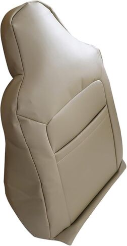 NLQR Driver and Passenger Side Bottom & Top Back Replacement Seat Covers Microfiber Leather Tan Compatible with Ford Expedition 2003 2004 2005 2006 in Saudi Arabia