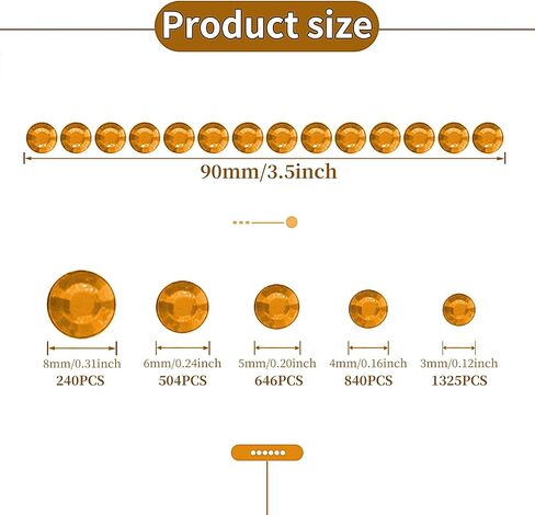 3555pcs Self Adhesive Face Gems for Makeup, Festival Jewels, Hair Gems, Rhinestone Stickers for Face, Eye, Makeup, Nail, Body, Crafts 5sheets (color-3/4/5/6/8mm) in Kuwait