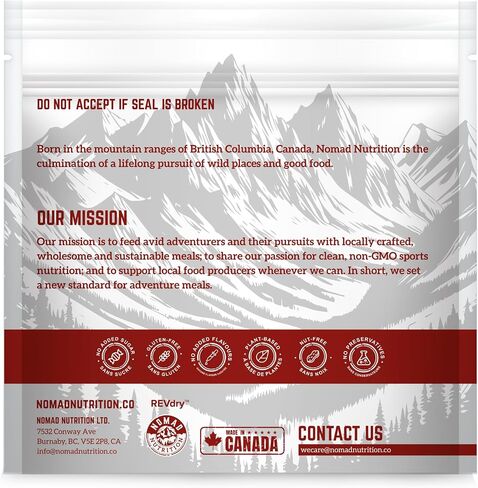 Nomad Nutrition - Ukrainian Borscht - plant based, protein packed, nutritious dehydrated meal for camping, travel, adventure on the go (4 oz) in Saudi Arabia