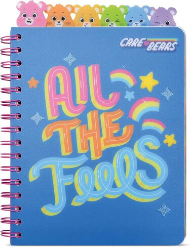 iscream Care Bears All The Feels Spiral-Bound Lined Page 8.5" Journal in Saudi Arabia