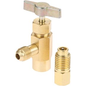 R1234YF Self-Sealing Can Tap with R134A Tank Adapter