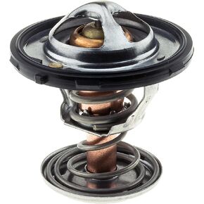MotoRad 523-174 Engine Coolant Thermostat - Chevrolet Silverado 1500 (07-23) Tahoe (07-23) Silverado 2500 HD (07-23) Express 2500 (07-21) Suburban 1500 (07-14), GMC Yukon (07-23) Sierra 1500 (07-23)