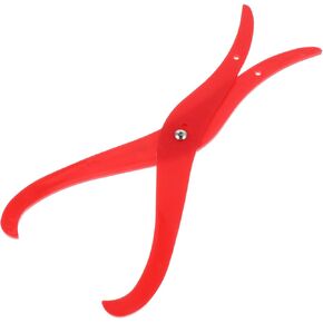 CANIGHT 6-Inch Red Pottery Lid Calipers - Durable Plastic Clay Measuring Tool for Ceramic and Pottery Crafting Essential Sculpting and Shaping Accessory for Clay Art and Ceramic