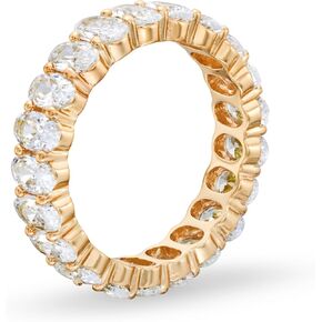 Rocksbox Emily Women's Ring with Clear CZ Crystals - Premium Quality Jewelry