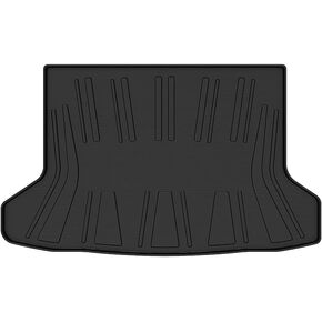 KUST Custom Fit Cargo Mat for Honda HRV 2016-2022, HR-V Cargo Liner All Weather Trunk Mat, TPE Car Mat, Non-Slip, Black