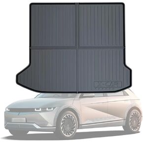 PSLER for IONIQ 5 2022 2023 2024 Rear Cargo Liner Trunk Tray Floor Mat All Weather Trunk Liner Tray 3D Cargo Mats Floor Liners Waterproof Snowproof