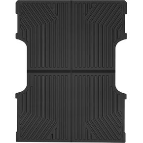 OEDRO Truck Bed Mat Fit for 2022 2023 2024 2025 Toyota Tundra CrewMax 5.5FT, TPE All Weather Protection Heavy Duty Pickup Bed Liner for 2025Toyota Tundra Accessories, Black