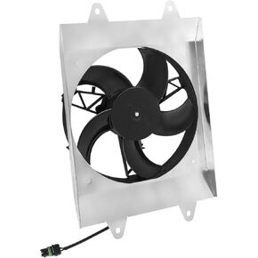 M MATI Radiator Cooling Fan Assy with Shroud for Polaris Ranger 700 800 2005-2016 Ranger 900-Diesel 2011-2014 2411732 2411559 2410366