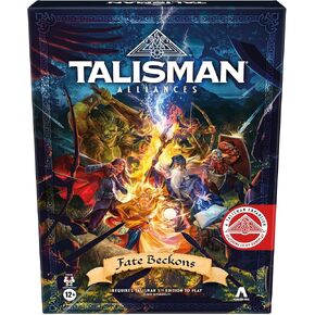 Hasbro Gaming Talisman Alliances: Fate Beckons Board Game | Talisman Expansion | Cooperative Fantasy Adventure Games | Ages 12+ | 2 to 6 Players