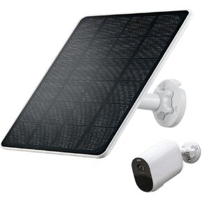 Arlo Solar Panel Charger Compatible with Arlo Essential Spotlight/XL Spotlight Camera, 9.8ft Waterproof Charging Cable, 5W5V