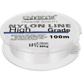 PATIKIL 547Yard/1640FT Nylon Fishing Line, 3Lb Monofilament String Wire Fluorocarbon Coated for DIY Craft Hanging Decoration, Sky Blue in Kuwait