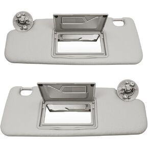 Driver Left & Passenger Right Side Sun Visor Fits for Chevy Sonic 2012-2020 Spark 2013-2016 Replace P95327509 P95327507，1 Pair