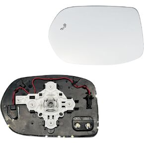 Left Driver Side Mirror Glass No-Blind Spot for Honda CRV 2017 2018 2019 2020 2021 2022 (Driver Side Heated No-Blind Spot)