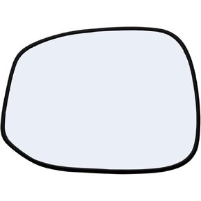 Driver Side Mirror Glass Assembly With Plastic Backing Plate (Non-Heated) Compatible with 2012-2013 Honda Civic (Sedan and Coupe)