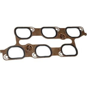 Motoforti 12673301 Car Engine Lower Intake Manifold Gasket Replacement Black Long-lasting