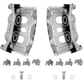 Disc Brake Caliper Assembly Compatible with Select Ford Models - E-150/E-250 2008-2014, for Econoline Van/Wagon 2010-2014
