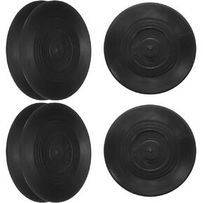 PATIKIL Blank Vinyl Records, 5 Inch 6 Pack CD Fake Vinyl Records for Wall Aesthetic Decor, Decorative Records for Roll Music Room Rock Party DIY Decoration, Black