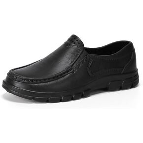 Men's Slip-On Loafers,Chef Work Shoes Comfortable, Lightweight, Slip Resistant Waterproof EVA Nursing Garden Shoes