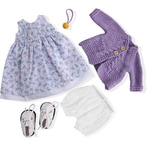 Handmade Waldorf Doll Clothes 12 inch Clothing Set with Pretty Box Girl Christmas Birthday Present-Fruzie's Clothes Accessories