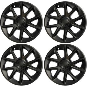 أغطية عجلات Hubcap متوافقة مع غطاء محور تسلا موديل 3 بديل لأغطية عجلة تسلا 18 بوصة طقم غطاء حماية 4 قطع أسود غير لامع in Kuwait