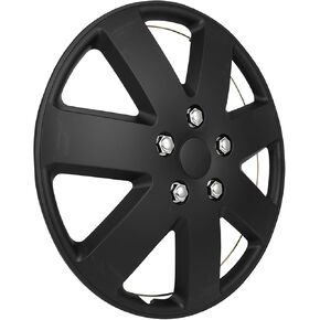 ECCPP Universal 16 inch Hubcap Wheel Cover (Set of 4) Wheel Covers 16in Hub Caps Silver Rim Cover