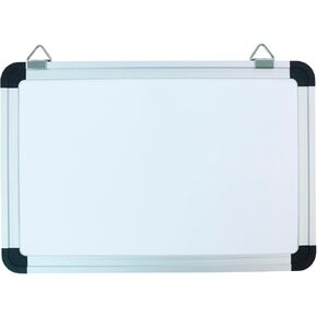 School Smart - 70628 Magnetic Dry Erase Board, Large, 30 x 23 Inches, Aluminum Frame