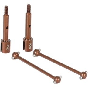 KYX Racing Hardened Steel Rear CVD Drive Shafts Driveshafts Rear Axle Dogbone Upgrades Parts Accessories for 1/18 RC Crawler Car LOSI Mini-B Brushed Mini-T Buggy