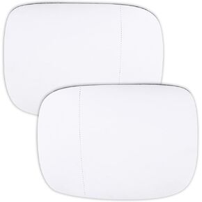 X AUTOHAUX Car Rearview Left Driver Side Right Passenger Side Heated Mirror Glass Replacement W/Backing Plate for Volvo XC70 2008-2016 XC90 2007-2014